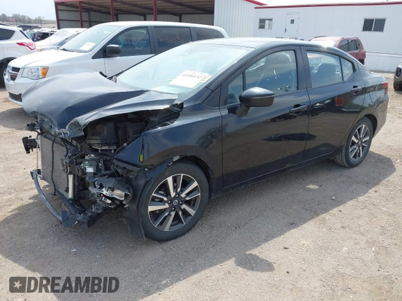 2021 Nissan Versa SV with VIN 3N1CN8EV3ML851240, listed as a IAAI auction lot 42100132 with 81,210 mi miles and . Bid and sale history available at DreamBid. Image 2.