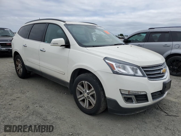 2015 Chevrolet Traverse LT z VIN 1GNKVHKD0FJ321197, wystawiony jako Copart lot #53737015 z przebiegiem Nie podano mil oraz Czysty tytuł • Clean title. Historia ofert i sprzedaży dostępna na DreamBid. Obrazek 4.
