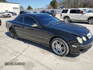 2001 Mercedes-Benz CL with VIN WDBPJ75J71A013294, listed as a Copart auction lot 47630855 with Not Provided miles and Salvage Title. Bid and sale history available at carsss.com. Image 4.
