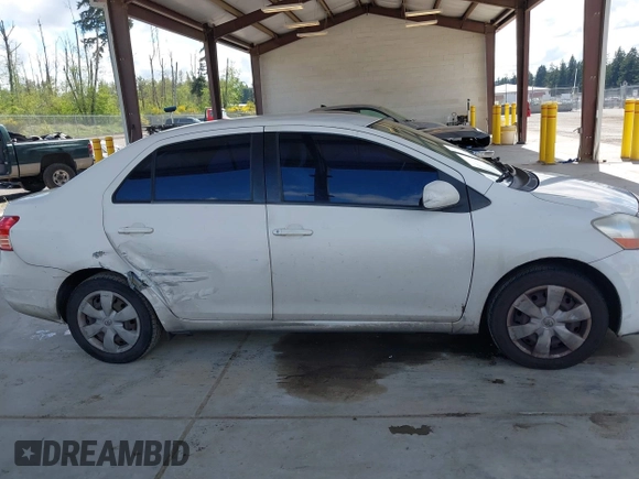 2008 Toyota Yaris with VIN JTDBT923081216819, listed as a IAAI auction lot 42153326 with 125,794 mi miles. Bid and sale history available at carsss.com. Image 13.