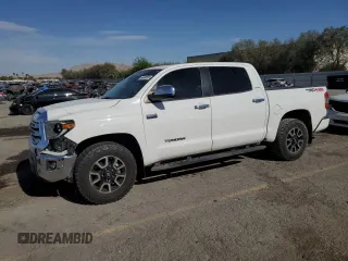 2019 Toyota Tundra SR5 z VIN 5TFHY5F14KX791524, wystawiony jako Copart lot #54489585 z przebiegiem 84 222 mil mil oraz Szkoda całkowita • Salvage title. Historia ofert i sprzedaży dostępna na DreamBid. Obrazek 1.