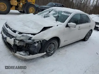 2011 Ford Fusion Hybrid with VIN 3FADP0L37BR345456, listed as a Copart auction lot 43748565 with 189,741 mi miles and Salvage title. Bid and sale history available at DreamBid. Image 1.