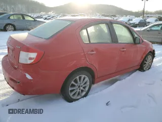2009 Suzuki SX4 Man Sport FWD with VIN JS2YC414996203388, listed as a Copart auction lot 89345635 with 0 mi miles and Salvage Title. Bid and sale history available at carsss.com. Image 3.