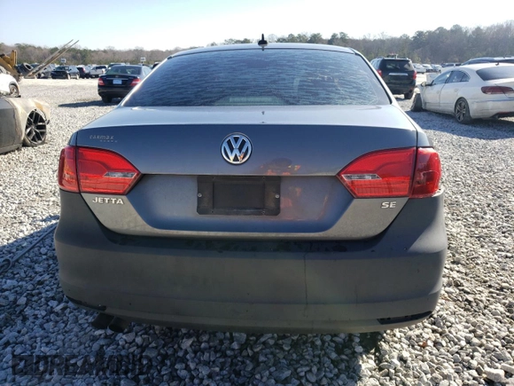 2014 Volkswagen Jetta Sedan SE w/Connectivity with VIN 3VWD07AJ7EM411432, listed as a Copart auction lot 43646655 with 138,430 mi miles and Salvage Title. Bid and sale history available at carsss.com. Image 6.