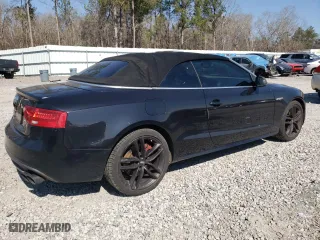 2013 Audi S5 Premium Plus with VIN WAUCGAFH4DN009057, listed as a Copart auction lot 44631485 with 124,854 mi miles and Salvage Title. Bid and sale history available at carsss.com. Image 3.