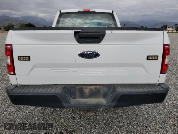 2020 Ford F-150 XL with VIN 1FTEX1EB6LKD80357, listed as a Copart auction lot 48375575 with 29,498 mi miles and Salvage Title. Bid and sale history available at carsss.com. Image 6.