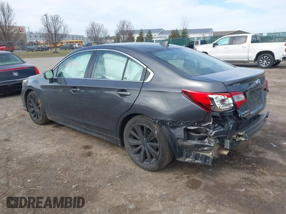 2019 Subaru Legacy Limited with VIN 4S3BNAJ66K3015798, listed as a IAAI auction lot 41820445 with 109,835 mi miles. Bid and sale history available at carsss.com. Image 3.