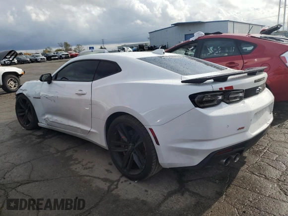 2021 Chevrolet Camaro 2SS z VIN 1G1FH1R70M0102938, wystawiony jako Copart lot #78745944 z przebiegiem 19 366 mil mil oraz Szkoda całkowita • Salvage title. Historia ofert i sprzedaży dostępna na DreamBid. Obrazek 2.