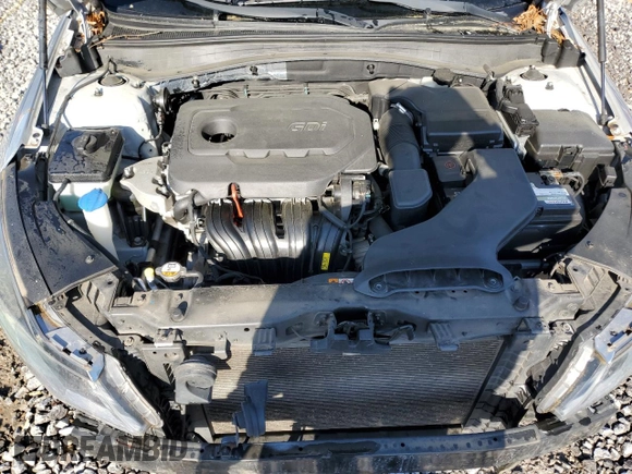 2016 Kia Optima LX with VIN 5XXGT4L35GG037007, listed as a Copart auction lot 52196405 with 165,603 mi miles and Salvage Title. Bid and sale history available at carsss.com. Image 11.