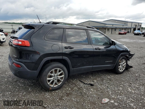 2016 Jeep Cherokee Sport z VIN 1C4PJMAB9GW175812, wystawiony jako Copart lot #58007925 z przebiegiem 118 315 mil mil oraz Szkoda całkowita • Salvage title. Historia ofert i sprzedaży dostępna na DreamBid. Obrazek 3.