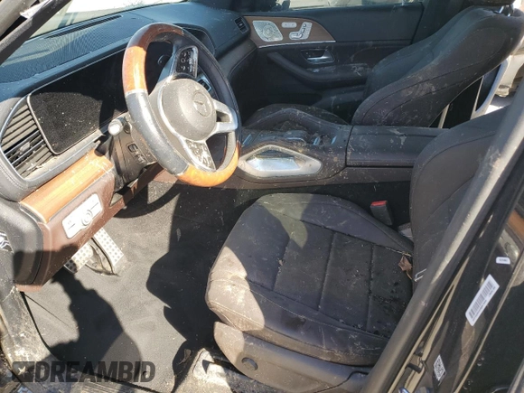2022 Mercedes-Benz GLS 450 with VIN 4JGFF5KE2NA786573, listed as a Copart auction lot 75948573 with 17,131 mi miles and . Bid and sale history available at DreamBid. Image 7.