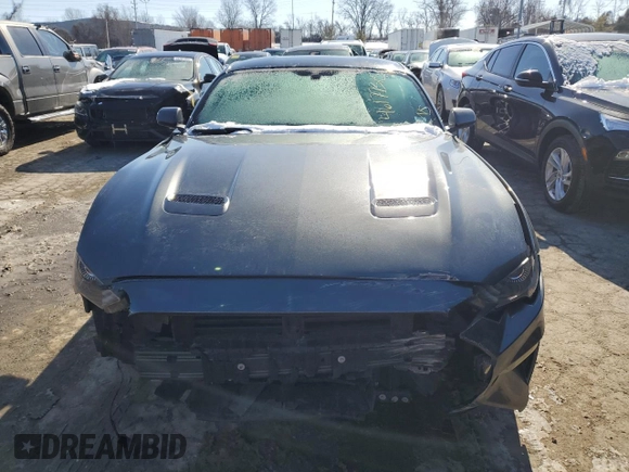 2019 Ford Mustang EcoBoost with VIN 1FA6P8TH3K5173562, listed as a Copart auction lot 46177315 with 69,475 mi miles and Salvage Title. Bid and sale history available at carsss.com. Image 5.