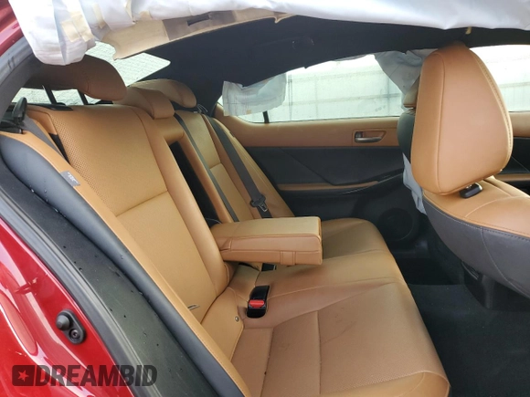 2022 Lexus IS with VIN JTHDA1D2XN5118601, listed as a Copart auction lot 86781894 with 59,375 mi miles and Salvage Title. Bid and sale history available at carsss.com. Image 10.