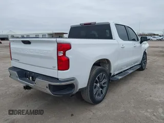 2023 Chevrolet Silverado 1500 LT with VIN 3GCPACEK8PG256030, listed as a IAAI auction lot 41621185 with 76,893 mi miles and . Bid and sale history available at DreamBid. Image 4.