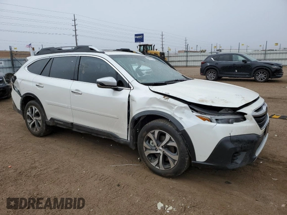 2022 Subaru Outback Touring XT with VIN 4S4BTGPD7N3110563, listed as a Copart auction lot 49061095 with 44,340 mi miles and Salvage title. Bid and sale history available at DreamBid. Image 4.