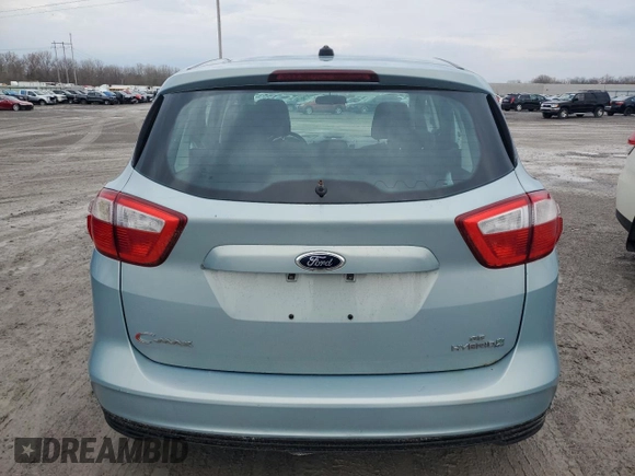 2014 Ford C-Max SE with VIN 1FADP5AU6EL506133, listed as a Copart auction lot 53621595 with 129,874 mi miles and Salvage Title. Bid and sale history available at carsss.com. Image 6.