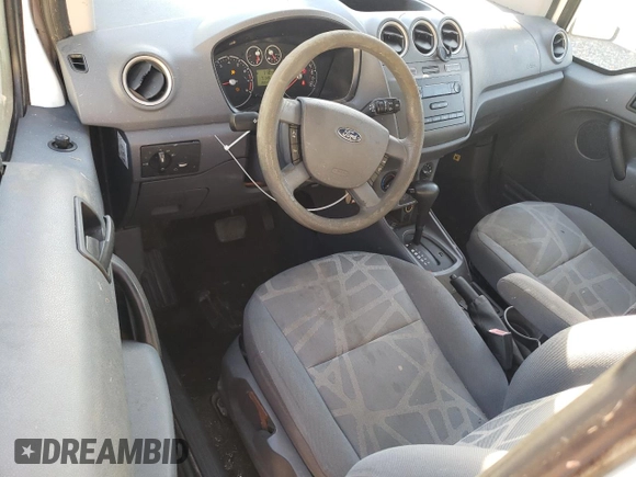2013 Ford Transit Connect XL with VIN NM0LS6AN9DT140764, listed as a Copart auction lot 64703595 with 199,454 mi miles and Salvage title. Bid and sale history available at DreamBid. Image 8.
