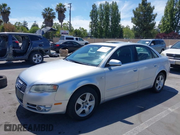 2006 Audi A4 2.0T with VIN WAUAF78E76A200014, listed as a IAAI auction lot 42674600 with 181,619 mi miles and . Bid and sale history available at DreamBid. Image 6.