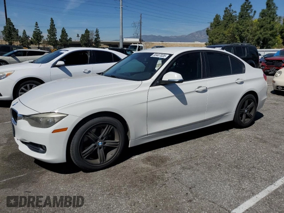 2014 BMW 3 Series 320i with VIN WBA3B1C59EK132901, listed as a Copart auction lot 50407035 with 91,615 mi miles and Salvage Title. Bid and sale history available at carsss.com. Image 1.