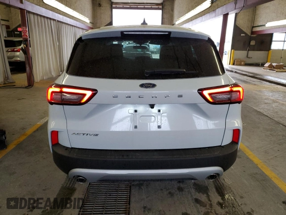 2025 Ford Escape Active with VIN 1FMCU0GN8SUA70677, listed as a Copart auction lot 47872125 with 268 mi miles and Salvage Title. Bid and sale history available at carsss.com. Image 6.