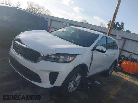 2019 Kia Sorento LX V6 with VIN 5XYPGDA54KG440649, listed as a IAAI auction lot 41843180 with 171,653 mi miles. Bid and sale history available at carsss.com. Image 17.