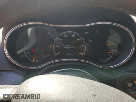 2018 Jeep Grand Cherokee Upland with VIN 1C4RJFAG7JC437187, listed as a Copart auction lot 47816075 with 102,314 mi miles and Salvage title. Bid and sale history available at DreamBid. Image 9.