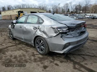 2024 Kia Forte LX with VIN 3KPF24AD9RE710113, listed as a Copart auction lot 46484325 with 14,992 mi miles and Non Repairable. Bid and sale history available at carsss.com. Image 2.