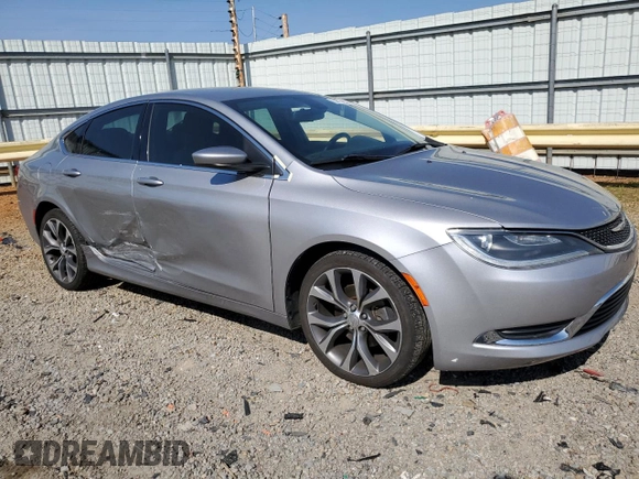 2015 Chrysler 200 Limited with VIN 1C3CCCAB1FN640322, listed as a Copart auction lot 50251365 with 117,603 mi miles and Salvage Title. Bid and sale history available at DreamBid. Image 4.