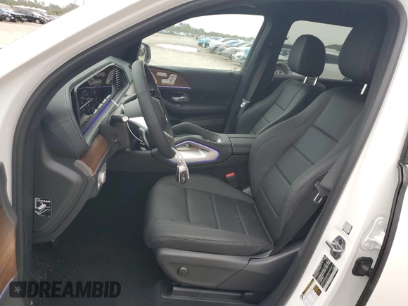 2024 Mercedes-Benz GLS 450 with VIN 4JGFF5KE8RB270203, listed as a Copart auction lot 71734394 with 27 mi miles and Salvage Title. Bid and sale history available at DreamBid. Image 7.