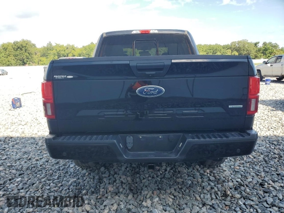 2020 Ford F-150 XL with VIN 1FTEW1E41LFB76143, listed as a Copart auction lot 61138875 with 48,406 mi miles and Salvage title. Bid and sale history available at DreamBid. Image 6.
