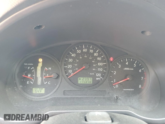 2007 Subaru Impreza i Special z VIN JF1GD61627H521344, wystawiony jako Copart lot #59112655 z przebiegiem 175 848 mil mil oraz Szkoda całkowita • Salvage title. Historia ofert i sprzedaży dostępna na DreamBid. Obrazek 9.