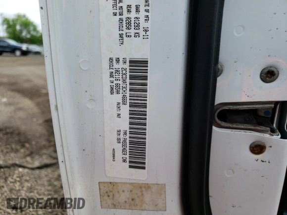 2012 Dodge Charger Police z VIN 2C3CDXAT3CH146660, wystawiony jako Copart lot #56912075 z przebiegiem 49 214 mil mil oraz Szkoda całkowita • Salvage title. Historia ofert i sprzedaży dostępna na DreamBid. Obrazek 12.
