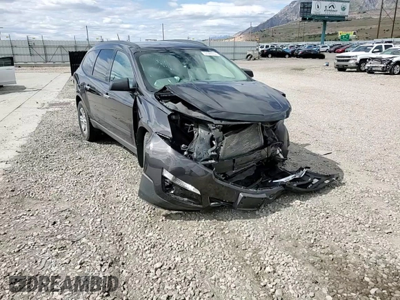2017 Chevrolet Traverse LS z VIN 1GNKVFED6HJ269657, wystawiony jako Copart lot #57065555 z przebiegiem 46 906 mil mil oraz Szkoda całkowita • Salvage title. Historia ofert i sprzedaży dostępna na DreamBid. Obrazek 15.