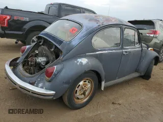1970 Volkswagen Beetle with VIN 1102591381, listed as a Copart auction lot 66909304 with 10,152 mi miles and Non Repairable. Bid and sale history available at DreamBid. Image 3.
