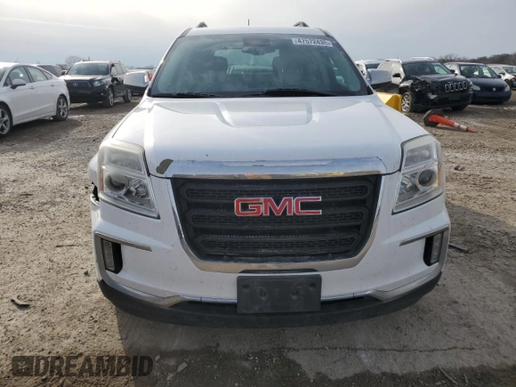 2016 GMC Terrain SLE with VIN 2GKFLTE3XG6234853, listed as a Copart auction lot 47572435 with 155,579 mi miles and Salvage Title. Bid and sale history available at DreamBid. Image 5.