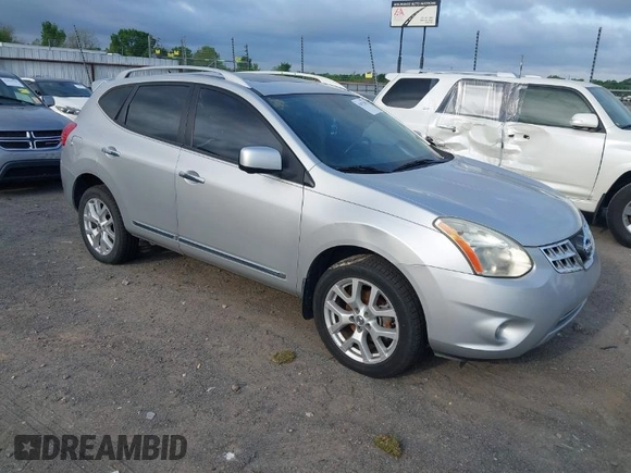 2013 Nissan Rogue S with VIN JN8AS5MT6DW005369, listed as a IAAI auction lot 42032295 with 133,217 mi miles and . Bid and sale history available at DreamBid. Image 1.