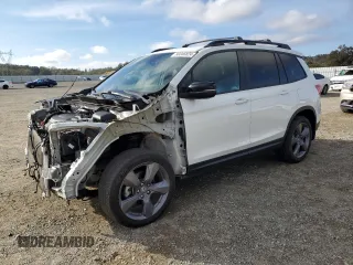 2020 Honda Passport Touring z VIN 5FNYF8H9XLB016652, wystawiony jako Copart lot #80346824 z przebiegiem 81 680 mil mil oraz Szkoda całkowita • Salvage title. Historia ofert i sprzedaży dostępna na DreamBid. Obrazek 1.