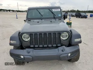 2021 Jeep Wrangler Unlimited Sport S with VIN 1C4HJXDG8MW576406, listed as a Copart auction lot 56369535 with 58,355 mi miles and Salvage title. Bid and sale history available at DreamBid. Image 5.