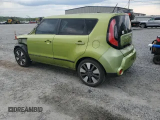 2014 Kia Soul + with VIN KNDJX3A52E7714660, listed as a Copart auction lot 53285675 with 115,045 mi miles and Salvage Title. Bid and sale history available at DreamBid. Image 2.