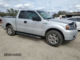 2007 Ford F-150 STX with VIN 1FTRX12WX7FB29557, listed as a Copart auction lot 48022365 with 237,643 mi miles and Salvage Title. Bid and sale history available at DreamBid. Image 4.
