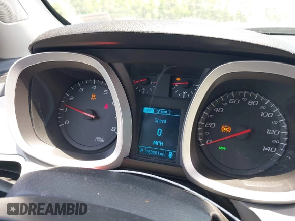 2015 Chevrolet Equinox LT with VIN 2GNALBEK6F6286977, listed as a IAAI auction lot 42483919 with 163,201 mi miles and . Bid and sale history available at DreamBid. Image 7.