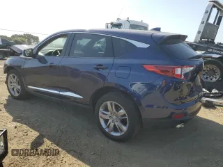 2019 Acura RDX Advance with VIN 5J8TC2H72KL030606, listed as a Copart auction lot 59848905 with 27,123 mi miles and Salvage title. Bid and sale history available at DreamBid. Image 2.