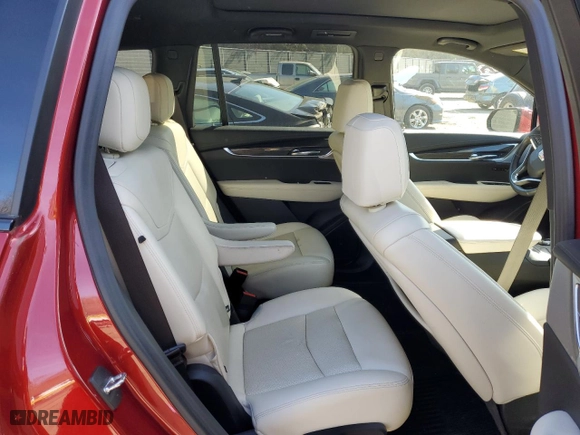2023 Cadillac XT6 AWD Sport with VIN 1GYKPGRS7PZ124378, listed as a Copart auction lot 71789294 with 0 mi miles and Salvage Title. Bid and sale history available at carsss.com. Image 11.