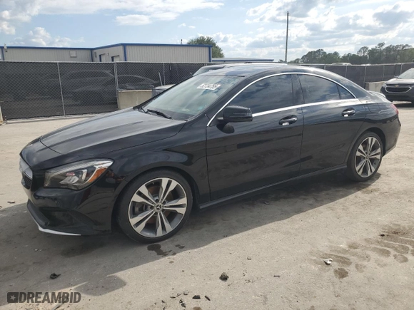 2019 Mercedes-Benz CLA with VIN WDDSJ4EB6KN721510, listed as a Copart auction lot 52734755 with 96,369 mi miles and Clean Title. Bid and sale history available at carsss.com. Image 1.