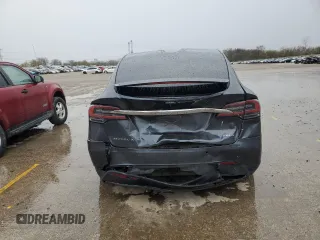 2018 Tesla Model X 75D with VIN 5YJXCAE23JF103440, listed as a Copart auction lot 50578535 with Not Provided miles and Salvage Title. Bid and sale history available at carsss.com. Image 6.