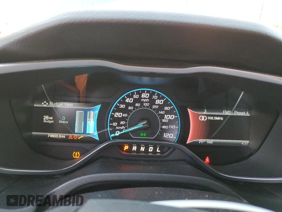 2015 Ford Focus Electric with VIN 1FADP3R46FL208661, listed as a Copart auction lot 85359504 with 74,603 mi miles and Clean title. Bid and sale history available at DreamBid. Image 9.
