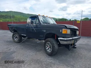1991 Ford F-350 with VIN 1FTHF36M4MNA32276, listed as a IAAI auction lot 42181931 with 219,545 mi miles and . Bid and sale history available at DreamBid. Image 1.