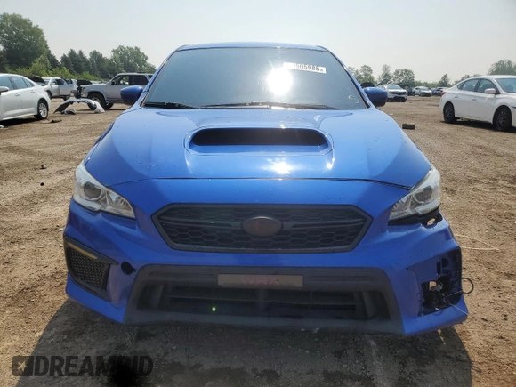 2018 Subaru WRX with VIN JF1VA1A60J9810520, listed as a Copart auction lot 59505985 with 86,295 mi miles and Salvage title. Bid and sale history available at DreamBid. Image 5.