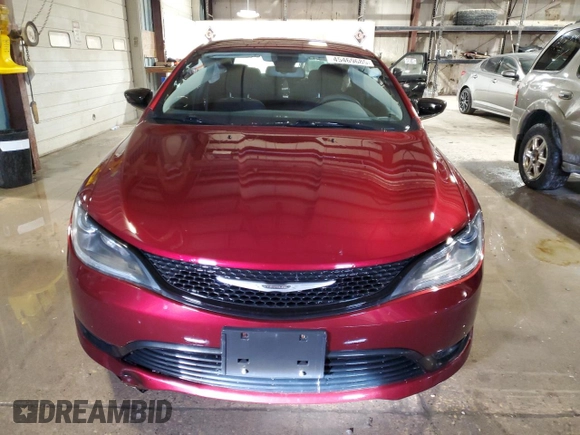 2017 Chrysler 200 Touring with VIN 1C3CCCFB1HN509290, listed as a Copart auction lot 45469685 with 128,941 mi miles and Salvage Title. Bid and sale history available at carsss.com. Image 5.