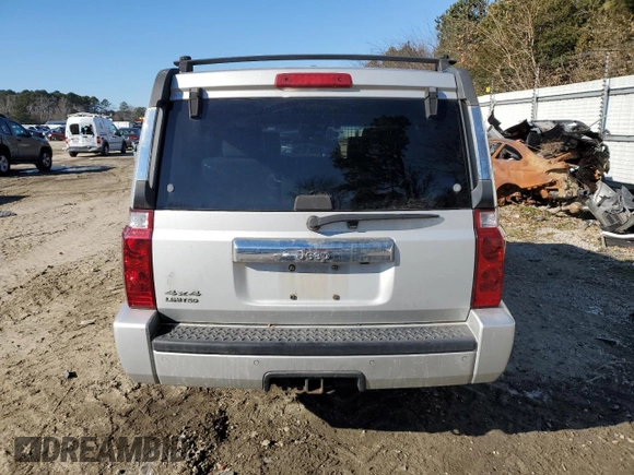 2006 Jeep Commander Limited with VIN 1J8HG58N76C191346, listed as a Copart auction lot 88583375 with 160,082 mi miles and Salvage title. Bid and sale history available at DreamBid. Image 6.